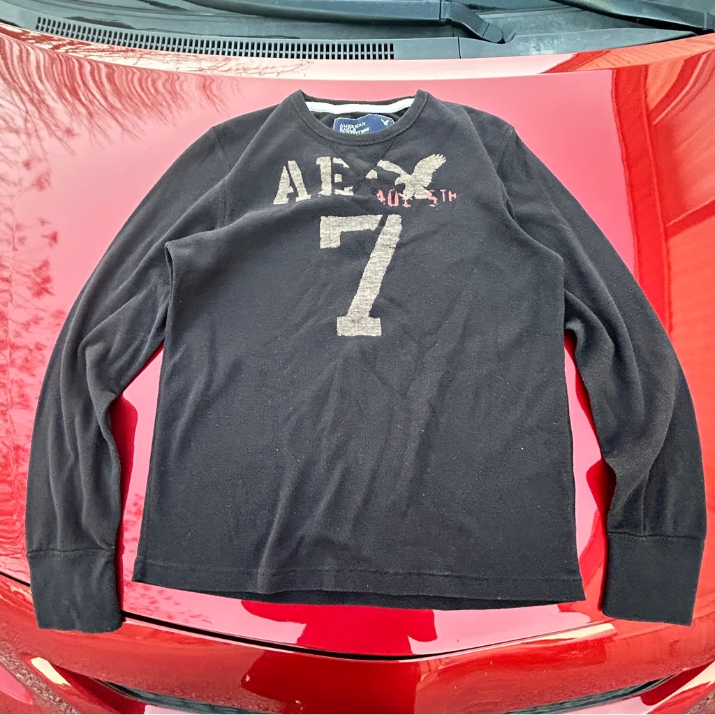 2000s Y2k Affliction Retro American Eagle Men's Thermal
